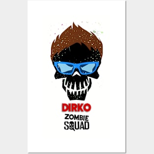 DIRKO Zombie Squad Posters and Art